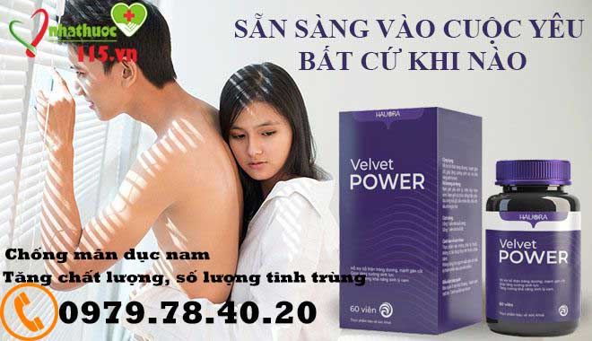 công dụng của velvet power
