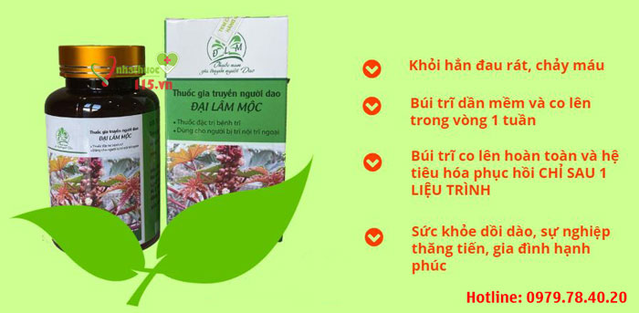 Công dụng Đại Lâm Mộc