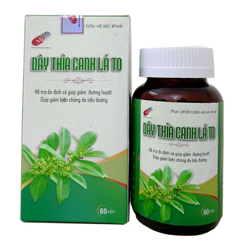 viên uống dây thìa canh lá to