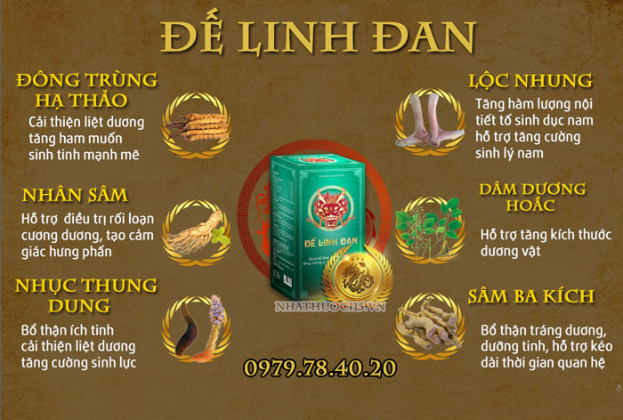 thành phần đế linh đan