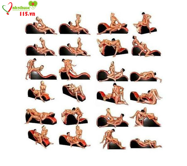 tổng hợp các tư thế chịch