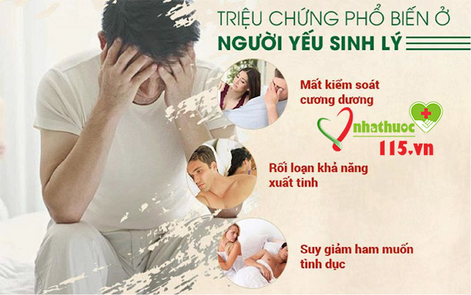 yếu sinh lý và hậu quả