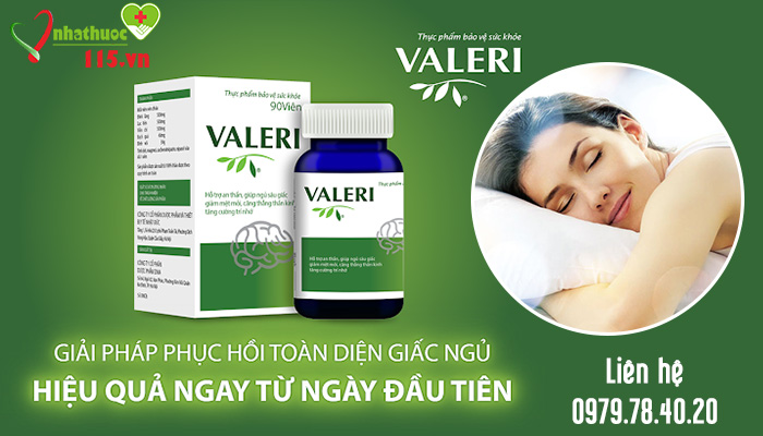 Viên uống ngủ ngon Valeri