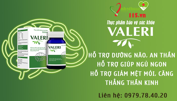 viên uống dưỡng não Valeri