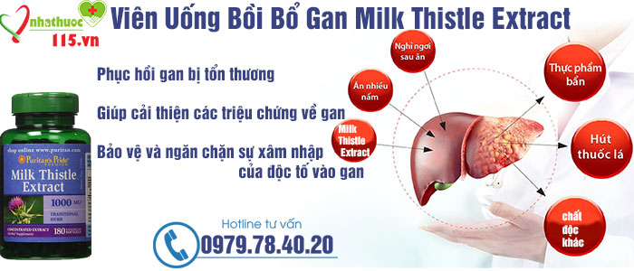 Milk Thistle Extract công dụng