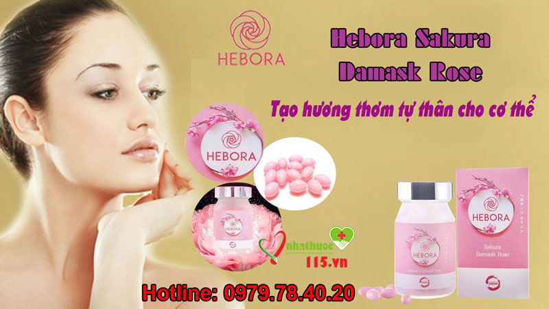 Hebora Sakura Damask Rose