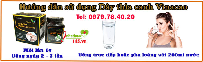 sử dụng Dây thìa canh Vinacao