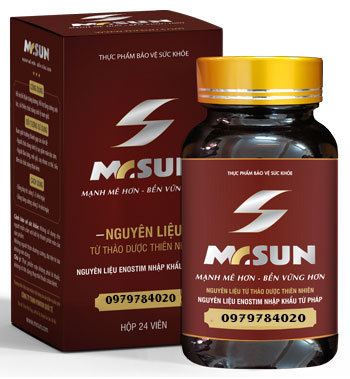 MR SUN Tăng cường sinh lý - Đẩy lùi mãn dục nam