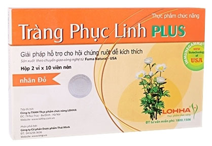 Tràng Phục Linh Plus hỗ trợ giảm triệu chứng hội chứng ruột kích thích