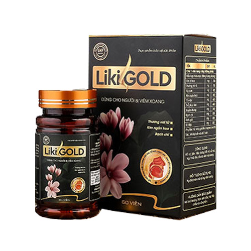 Viên uống Liki Gold hỗ trợ điều trị viêm xoang