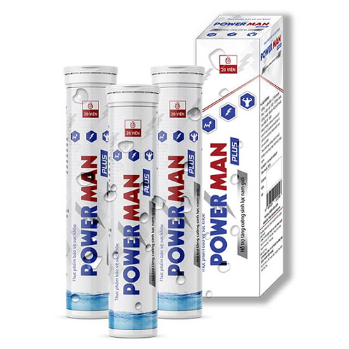 Viên sủi sinh lý nam giới Power Man - Tăng cường sinh lực cho phái mạnh