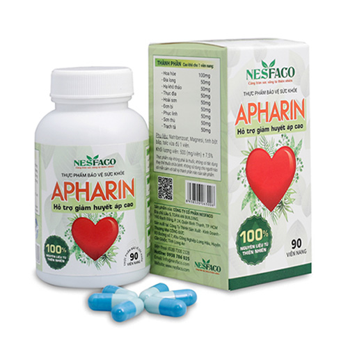 Viên Uống Hỗ Trợ Trị Bệnh Cao Huyết Áp Apharin