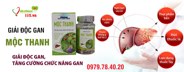 cách dùng giải độc gan mộc thanh