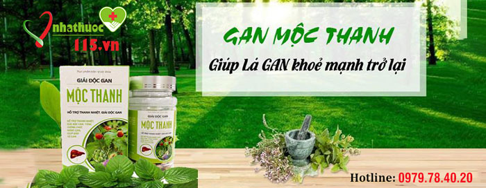 đối tượng sử dụng mộc thanh gan