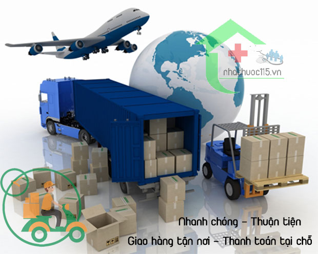 nhathuoc115.vn thanh toán vận chuyển