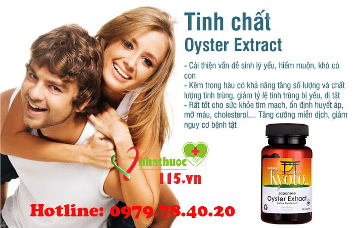 Công dụng Oyster Extract