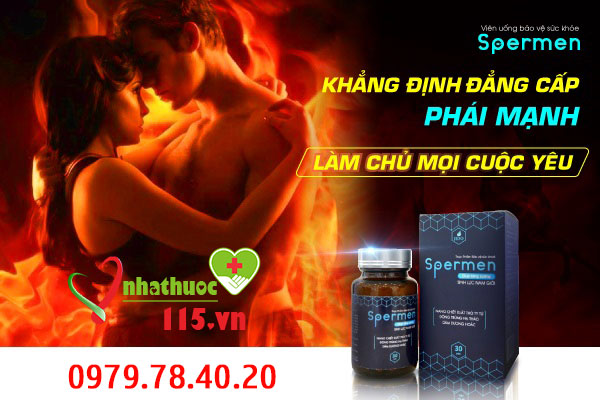 kết quả khi dùng spermen