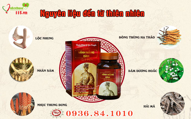 thành phần minh mạng đan