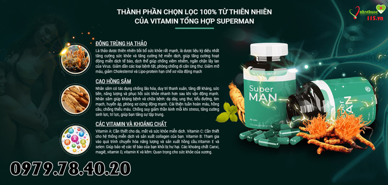 thành phần superman